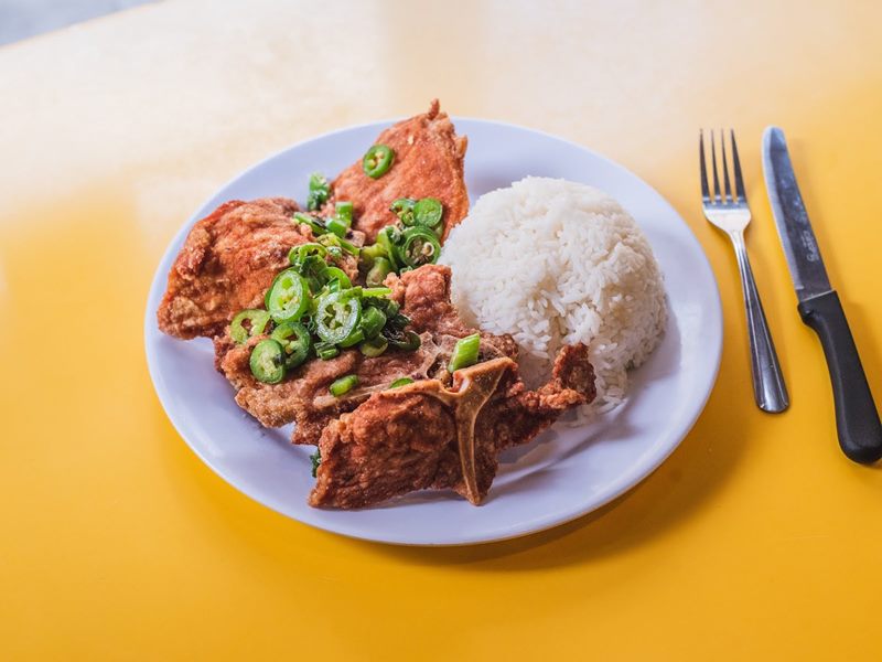 Uncle John's Cafe food